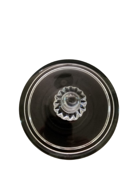 Sohum Glass Candle Holder & Lid