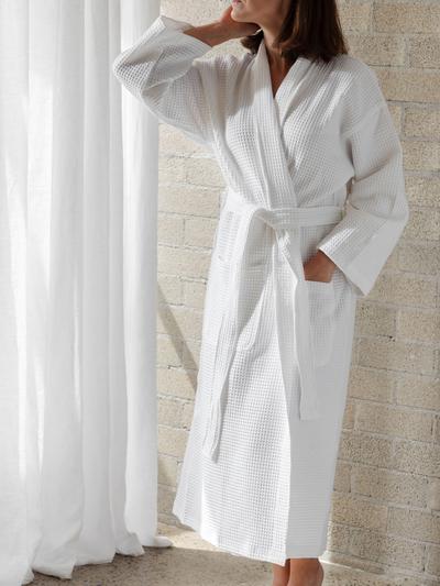 Waffle Spa Robe & Scuffs